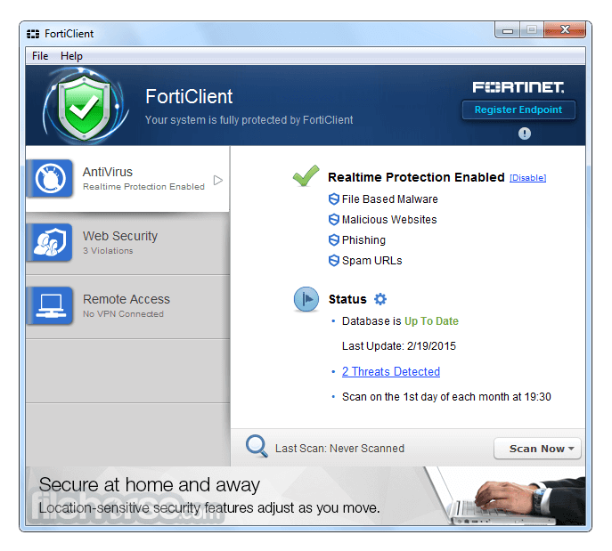 fortinet vpn client